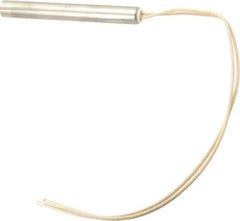 Hotwatt - 120 Volt, 1/2" Diam, 275 Watt, Low Density Cartridge Heater - 4" Long, 50 Watts per Sq In - Apex Tool & Supply