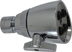 Speakman - 2.5 GPM, 2-1/4 Face Diameter, Shower Head with Brass Ball Joint - 32 Sprayers, Brass and Lexan - Apex Tool & Supply