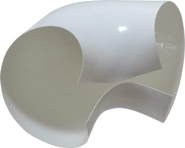 Made in USA - PVC 90° Elbow - Pipe Insulation Fitting - Apex Tool & Supply