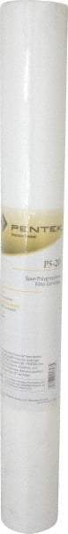 Pentair - 2-3/8" OD, 5µ, Polypropylene Spun Bonded Cartridge Filter - 20" Long, Reduces Sediments - Apex Tool & Supply
