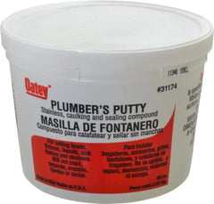 Oatey - Putty Type: Plumber's Putty Container Size: 5 Lbs. - Apex Tool & Supply