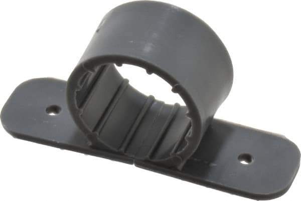 Oatey - 3/4" Pipe, Standard Pipe Clamp - Gray, Polypropylene - Apex Tool & Supply