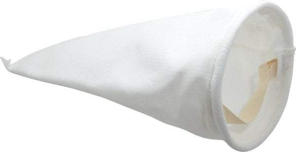 Parker - 25 Micron, Size 1, High Flow Bag Filter - 7 Inch Diameter, 16-1/2 Inch Long - Apex Tool & Supply