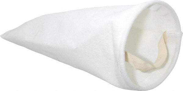 Parker - 100 Micron, Size 1, High Flow Bag Filter - 7 Inch Diameter, 16-1/2 Inch Long - Apex Tool & Supply