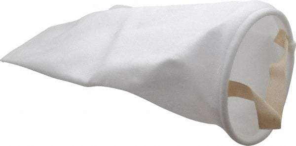 Parker - 50 Micron, Size 1, High Flow Bag Filter - 7 Inch Diameter, 16-1/2 Inch Long - Apex Tool & Supply