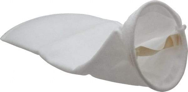 Parker - 100 Micron, Size 1, High Flow Bag Filter - 7 Inch Diameter, 16-1/2 Inch Long - Apex Tool & Supply