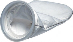 Parker - 400 Micron, Size 1, 44 GPM Max Flow, High Efficiency Bag Filter - 7 Inch Diameter, 17-1/4 Inch Long - Apex Tool & Supply