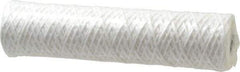 Parker - 2-1/2" OD, 5µ, Cotton String-Wound Cartridge Filter - 10" Long - Apex Tool & Supply