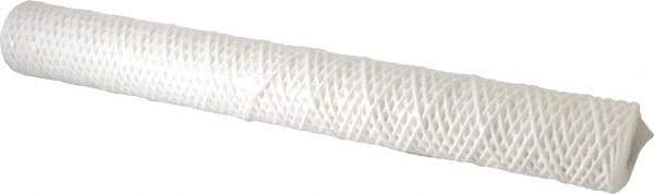 Parker - 2-1/2" OD, 50µ, Cotton String-Wound Cartridge Filter - 20" Long - Apex Tool & Supply