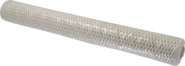 Parker - 2-1/2" OD, 50µ, Cotton String-Wound Cartridge Filter - 20" Long - Apex Tool & Supply