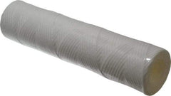 Parker - 2-1/2" OD, 10µ, Polypropylene Cotton String-Wound Cartridge Filter - 10" Long - Apex Tool & Supply