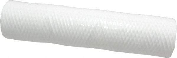 Parker - 2-1/2" OD, 25µ, Polypropylene Cotton String-Wound Cartridge Filter - 10" Long - Apex Tool & Supply