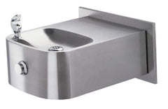 Halsey Taylor - Wall Mounted-No Back Plate Water Cooler & Fountain - ADA Wheelchair Accessible, Stainless Steel - Apex Tool & Supply