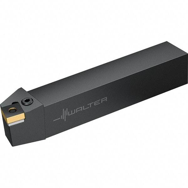 Walter - 75° Lead Angle, 25mm Shank Height x 25mm Shank Width, Indexable Turning Toolholder - 150mm OAL, Series PSBN-ISO-AUSSEN - Apex Tool & Supply