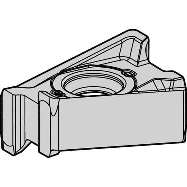 Kennametal - LNGU542 Grade KC725M Carbide Milling Insert - TiN/TiCN/TiN Finish - Apex Tool & Supply