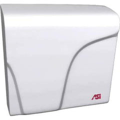 ASI-American Specialties, Inc. - 1800 Watt White Finish Electric Hand Dryer - 115-240 Volts, 15 Amps, 11-3/8" Wide x 11-7/32" High x 3-7/8" Deep - Apex Tool & Supply