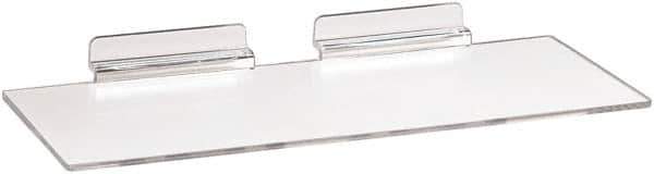 ECONOCO - Open Shelving Accessory/Component - 12" Long, Use with Slatwall - Apex Tool & Supply