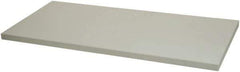 ECONOCO - Open Shelving Accessory/Component - Melamine Finish, 24" Long, Use with Slatwall, Gridwall or Slotted Standard Brackets - Apex Tool & Supply