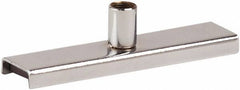 ECONOCO - Open Shelving Accessory/Component - Chrome Plated Finish, 4" Long, Use with 1/4" & 3/8" Threaded Stem - Apex Tool & Supply