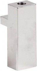 ECONOCO - Open Shelving Accessory/Component - Chrome Plated Finish, 2-5/8" Long, Use with 3/8" Threaded Stem - Apex Tool & Supply