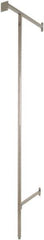 ECONOCO - 16" Wide, 84 High, Open Shelving Accessory/Component - Chrome Plated Finish, Use with Cornice - Apex Tool & Supply