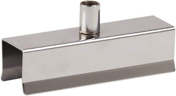ECONOCO - Open Shelving Accessory/Component - Chrome Plated Finish, Use with 1" Square Tubing - Apex Tool & Supply