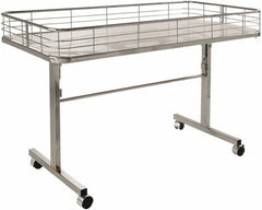 ECONOCO - 23-1/2" Wide x 31" High x 4-5/8" Deep, Folding Dump Table - Apex Tool & Supply