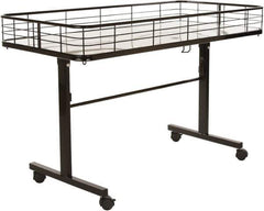 ECONOCO - 23-1/2" Wide x 31" High x 4-5/8" Deep, Folding Dump Table - Apex Tool & Supply
