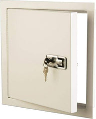 Karp - 12" Wide x 12" High, Galvanized Steel Exterior Access Door - Apex Tool & Supply