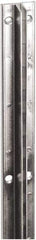 ECONOCO - Black Finish Single Slotted Standard Bracket - 96" Long, 13/16" Wide - Apex Tool & Supply