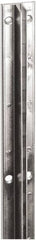 ECONOCO - Zinc Coated Single Slotted Standard Bracket - 120" Long, 13/16" Wide - Apex Tool & Supply