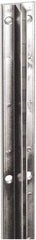 ECONOCO - Black Finish Single Slotted Standard Bracket - 72" Long, 1.187" Wide - Apex Tool & Supply