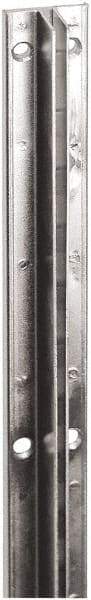 ECONOCO - Zinc Coated Single Slotted Standard Bracket - 120" Long, 11/16" Wide - Apex Tool & Supply