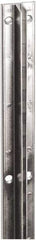 ECONOCO - Black Finish Single Slotted Standard Bracket - 96" Long, 11/16" Wide - Apex Tool & Supply