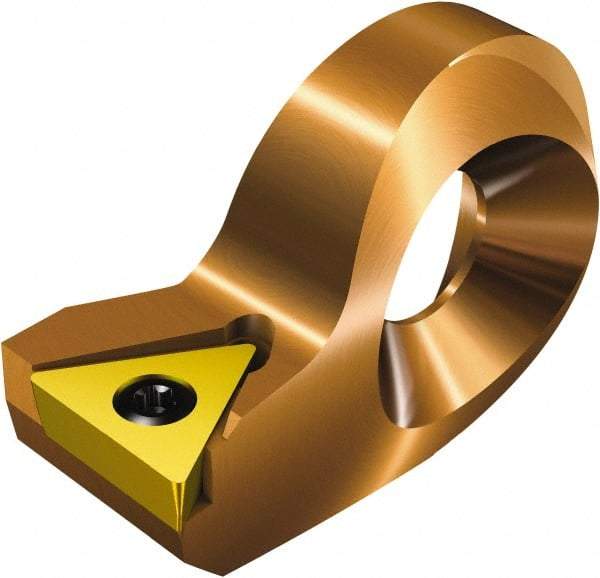 Sandvik Coromant - Series CoroBore 825, Right Hand Cut, R825..AF..T..P Toolholder, 55mm Min Bore Diam, Boring Cartridge - Insert Style TPMT, 1.3701" OAL, -2° Lead Angle - Apex Tool & Supply