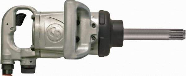 Chicago Pneumatic - #5 Spline Drive, 5,000 RPM, 1,620 Ft/Lb Torque Impact Wrench - D-Handle, 800 IPM, 35 CFM, 1/2" Inlet - Apex Tool & Supply