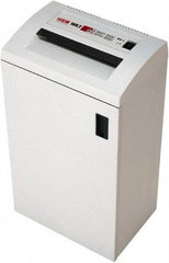 Ability One - 1/4" Strip, Single State Mixed Media Destroyer Strip Cut Shredder - 15-3/4" Long x 28-1/2" Wide x 11" High, Level 2 Security - Apex Tool & Supply