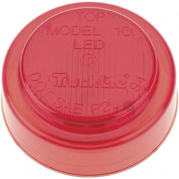 Truck-Lite - 2-1/2" Long, Red LED Marker Clearance - 12 Volts - Apex Tool & Supply