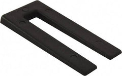 Precision Brand - 500 Piece, 2" Wide x 3" Long Polystyrene Taper Shim - Black, ±10% Tolerance - Apex Tool & Supply