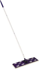 Swiffer - Green & Silver Mop - 17" Long x 5" Wide Head, 46" Long Handle, Microfiber Head - Apex Tool & Supply