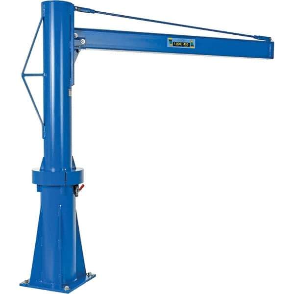 Vestil - 1,000 Lb Load Capacity, Jib Crane - Apex Tool & Supply