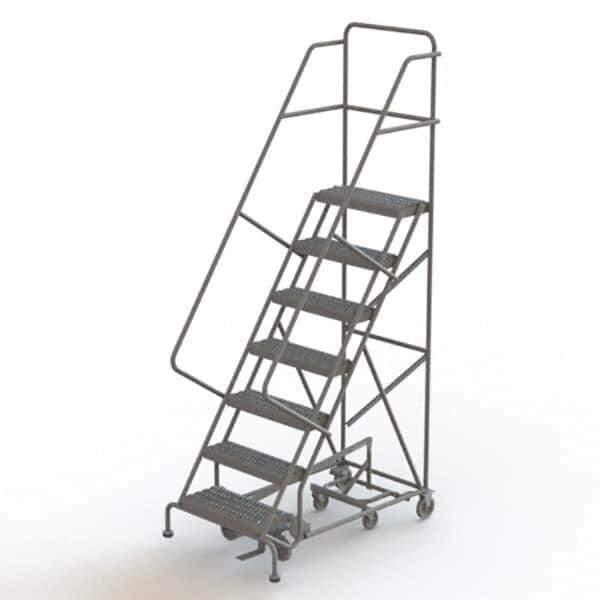 TRI-ARC - Rolling & Wall Mounted Ladders & Platforms Type: All-Directional Ladder Style: Rolling Safety Ladder - Apex Tool & Supply