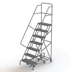 TRI-ARC - Rolling & Wall Mounted Ladders & Platforms Type: All-Directional Ladder Style: Rolling Safety Ladder - Apex Tool & Supply