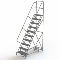 TRI-ARC - Rolling & Wall Mounted Ladders & Platforms Type: All-Directional Ladder Style: Rolling Safety Ladder - Apex Tool & Supply