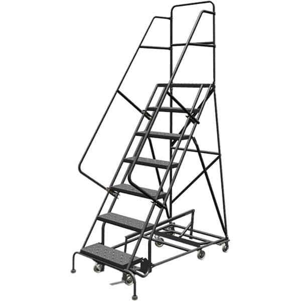 TRI-ARC - Rolling & Wall Mounted Ladders & Platforms Type: All-Directional Ladder Style: Rolling Safety Ladder - Apex Tool & Supply