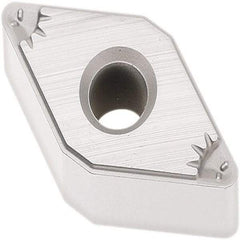Seco - DNMU332 MF5 Grade TP2501 Carbide Turning Insert - Al2O3 Finish, 55° Diamond, 3/8" Inscr Circle, 3/16" Thick, 1/32" Corner Radius - Apex Tool & Supply