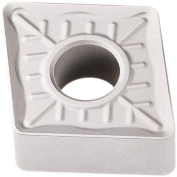 Seco - CNMM546 R7 Grade TP0501 Carbide Turning Insert - Al2O3 Finish, 80° Diamond, 5/8" Inscr Circle, 1/4" Thick, 3/32" Corner Radius - Apex Tool & Supply