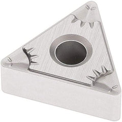 Seco - TNMG333 MF5 Grade TP2501 Carbide Turning Insert - Al2O3 Finish, 60° Triangle, 3/8" Inscr Circle, 3/16" Thick, 3/64" Corner Radius - Apex Tool & Supply
