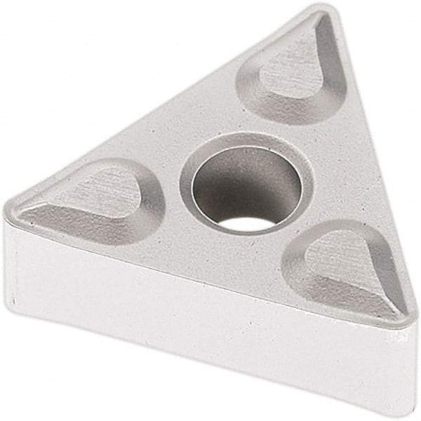 Seco - TNMG332 FF1 Grade TP2501 Carbide Turning Insert - Al2O3 Finish, 60° Triangle, 3/8" Inscr Circle, 3/16" Thick, 1/32" Corner Radius - Apex Tool & Supply