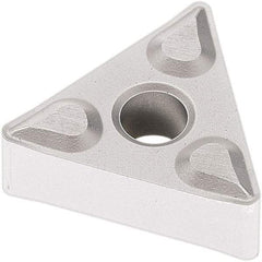 Seco - TNMG332 FF1 Grade TP2501 Carbide Turning Insert - Al2O3 Finish, 60° Triangle, 3/8" Inscr Circle, 3/16" Thick, 1/32" Corner Radius - Apex Tool & Supply